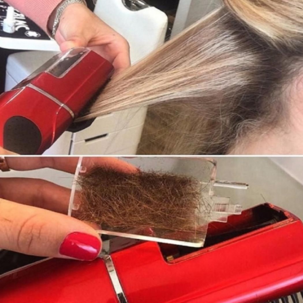 Umate Cordless Split End Hair Trimmer Snips the Ends not the Length 